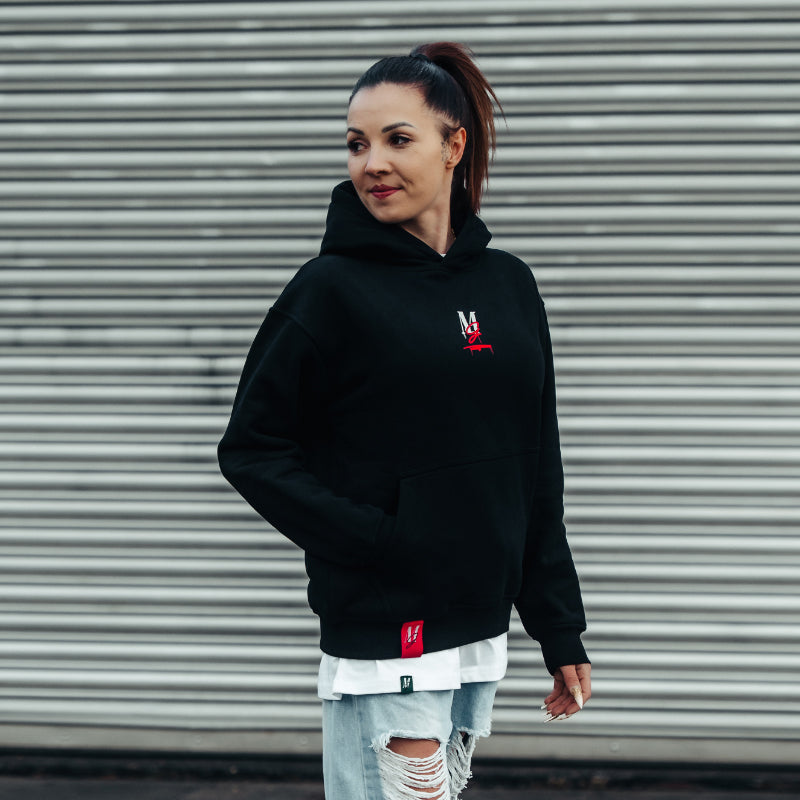 ROOTED LEGACY HOODIE - BLACK