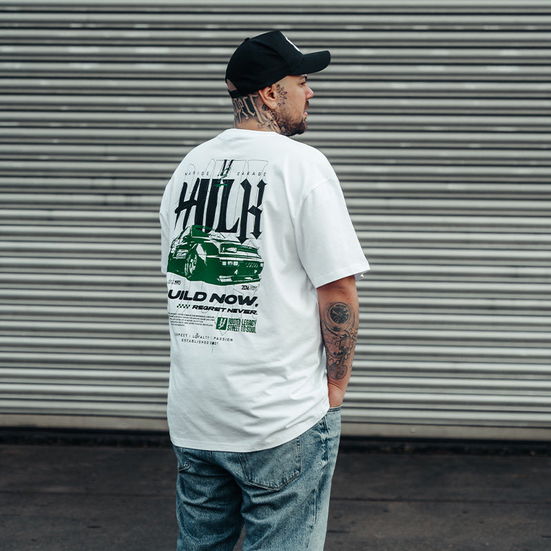 REGRET NEVER TEE - WHITE