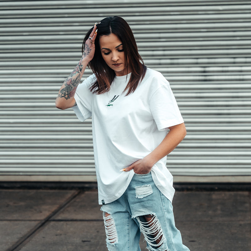 REGRET NEVER TEE - WHITE